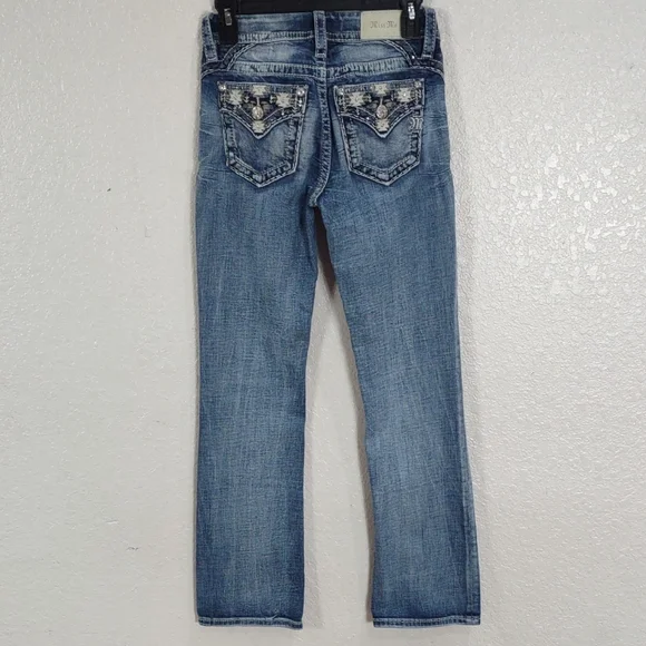 Miss Me , Size 25 ,Stylish Blue Women's Jeans - Picture 4 of 17